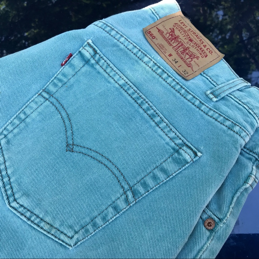 Levi's Men's Green Jeans 560